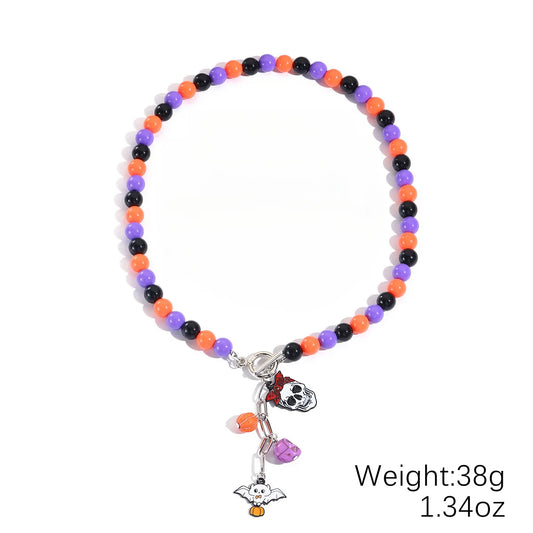 ハロウィンの小さなネックレス