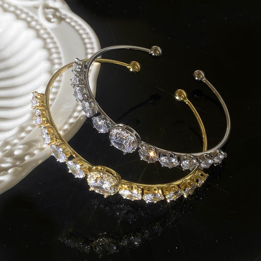 きらめくトパーズブレスレット