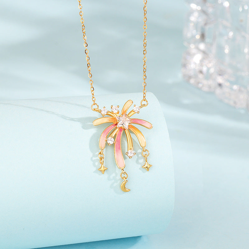 ロマンチック花火ネックレス