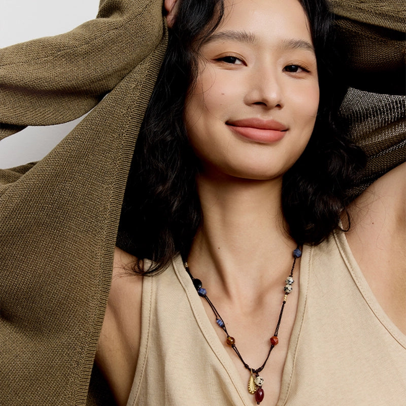 天然石ネックレス