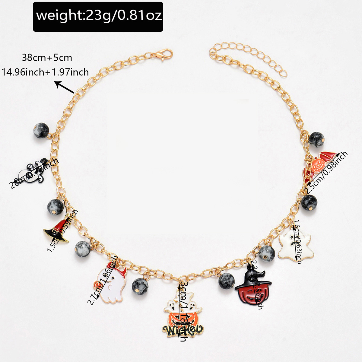 ハロウィンキャラクターペンダント