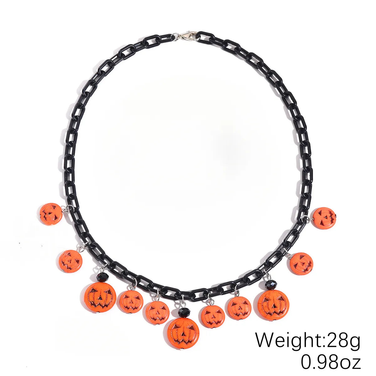 ハロウィンの小さなネックレス