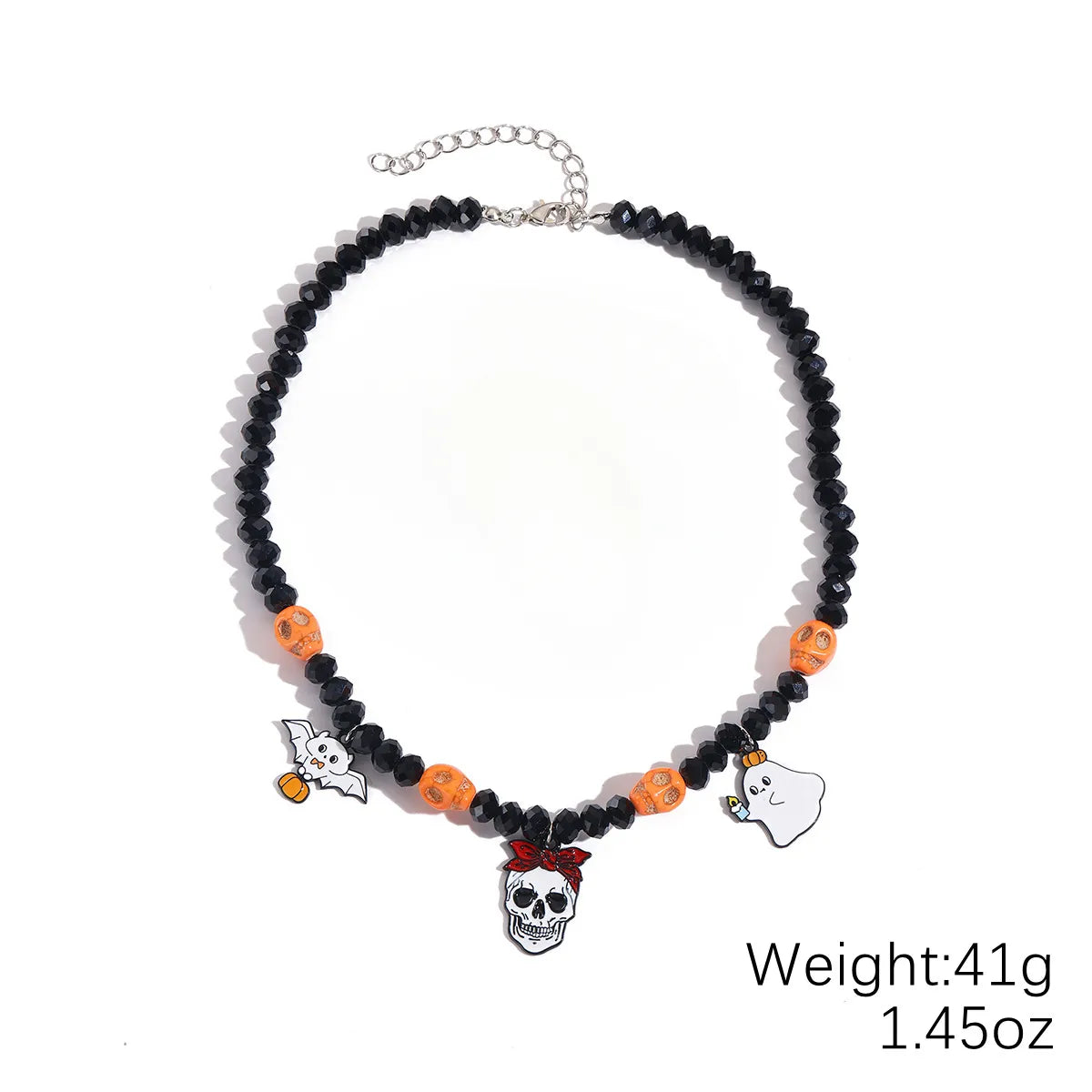 ハロウィンの小さなネックレス