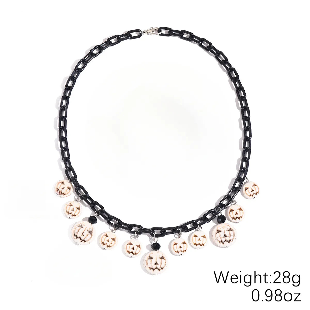 ハロウィンの小さなネックレス