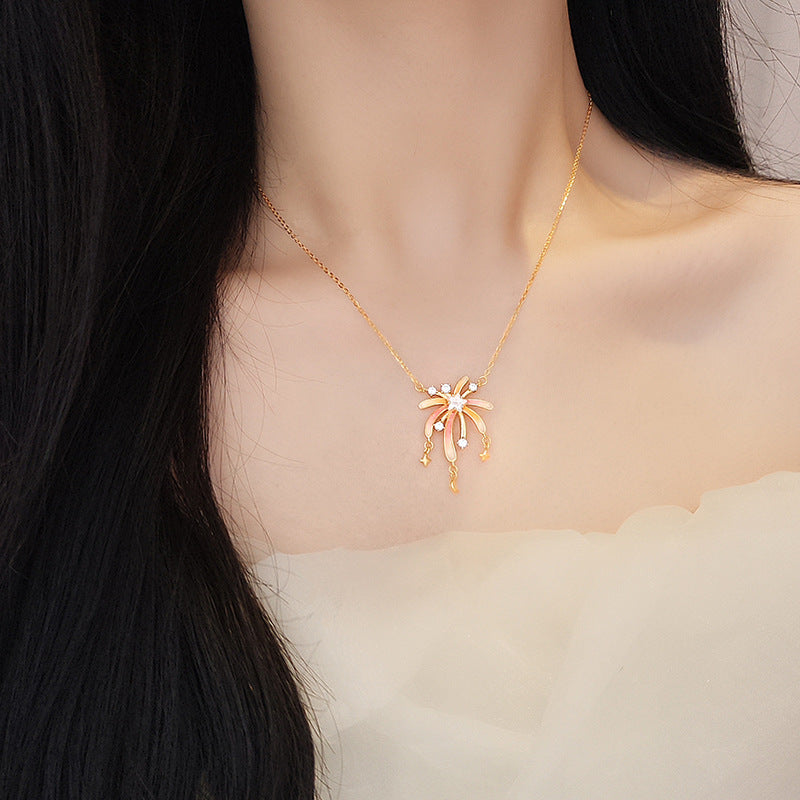 ロマンチック花火ネックレス
