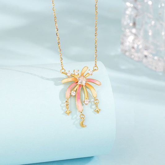 ロマンチック花火ネックレス