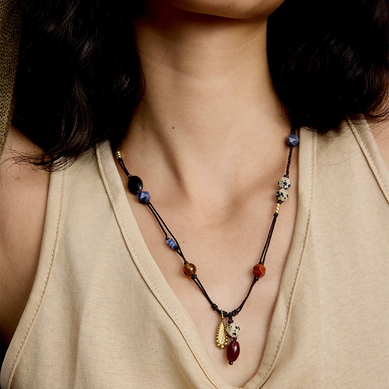 天然石ネックレス