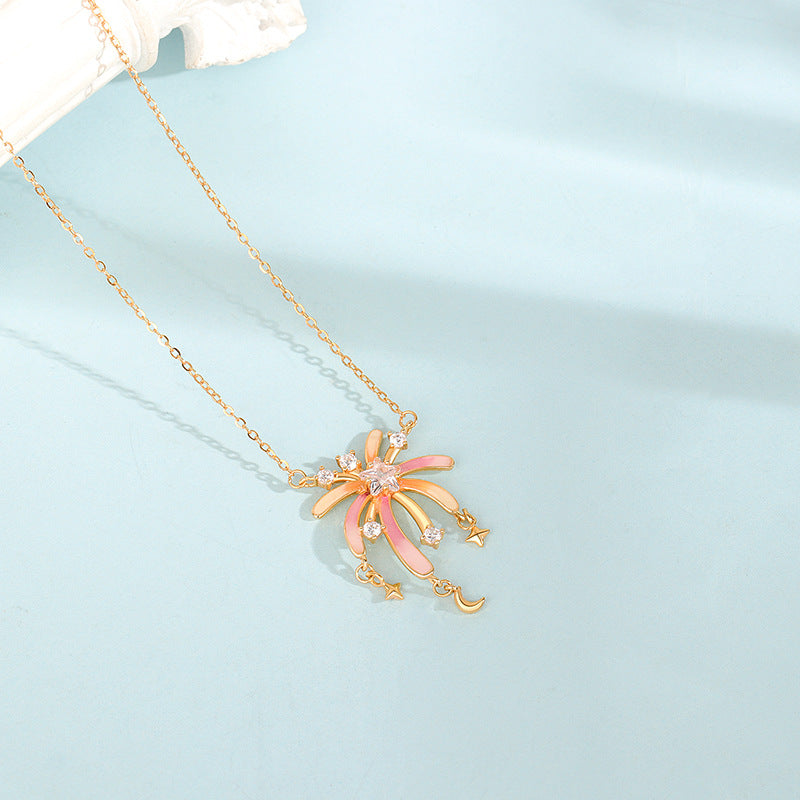 ロマンチック花火ネックレス