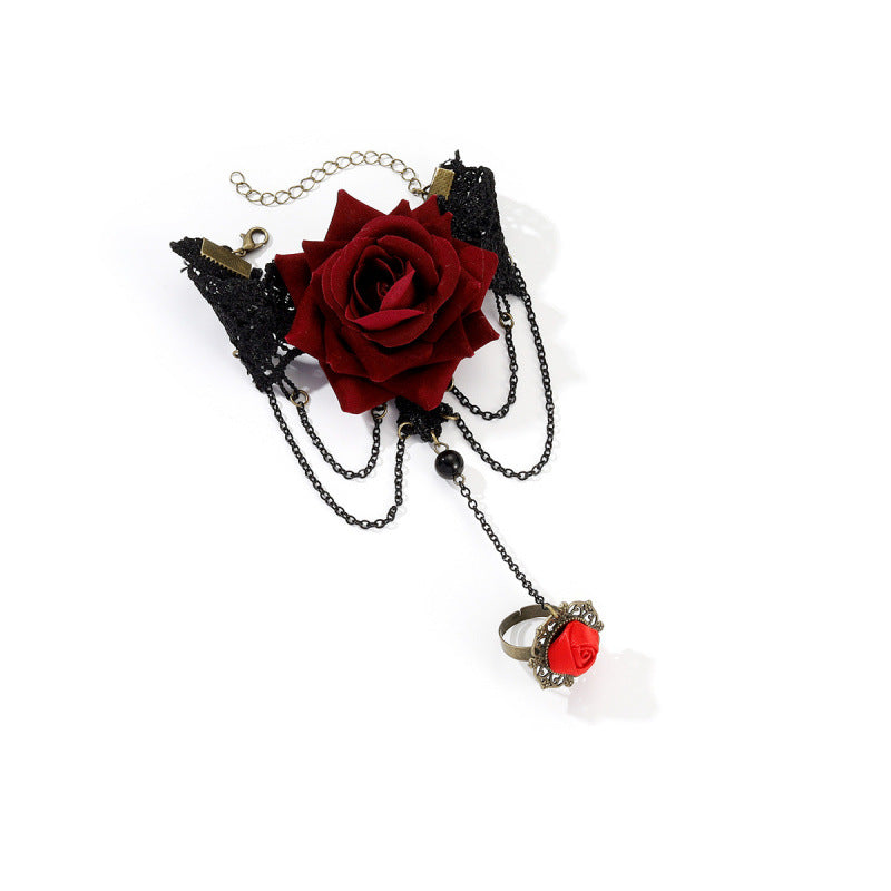 血薔薇の暗黒契約鎖