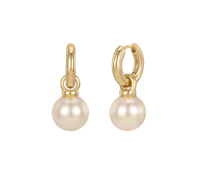 真珠イヤリング