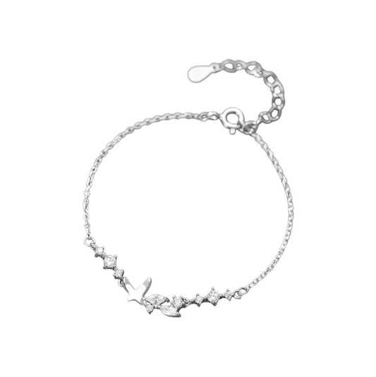 純銀蝶々 クオリティブレスレット