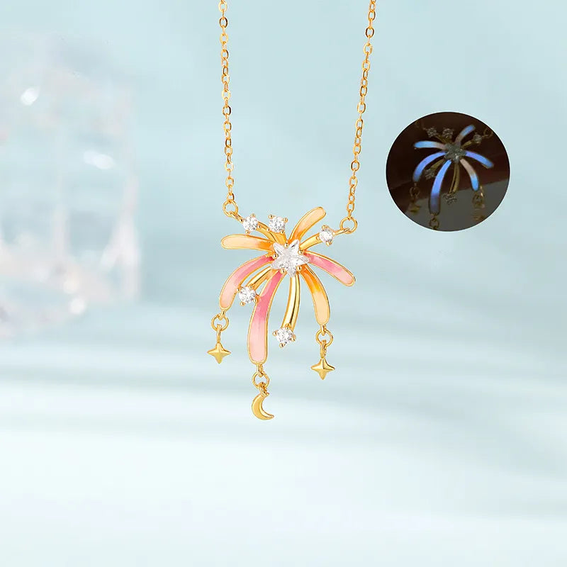 ロマンチック花火ネックレス